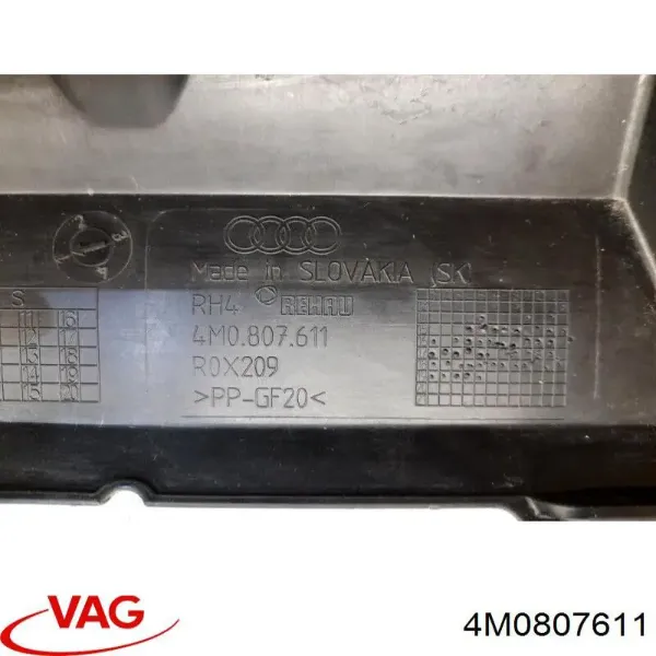 Proteção do pára-choque dianteiro Audi Q7 SUV (4MB, 4MG, 4MQ) (2015 - 2025) preço, a partir de