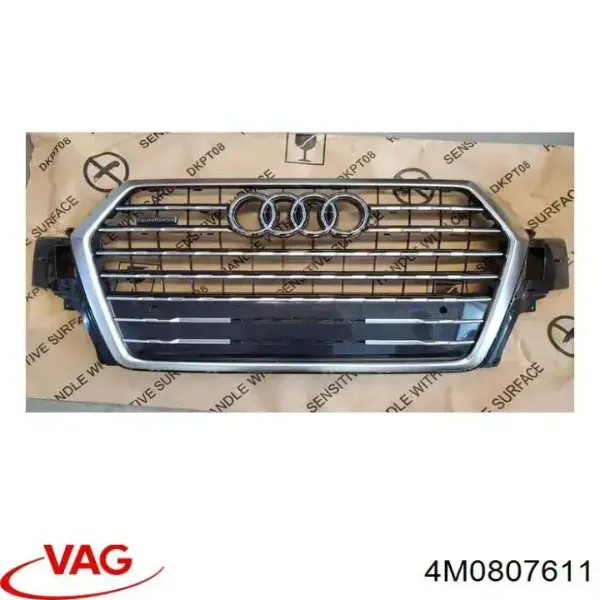 Proteção do pára-choque dianteiro para Audi Q7  4MB, 4MG, 4MQ