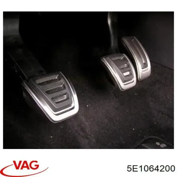 30064008 AND Placas sobrepostas dos pedais, kit
