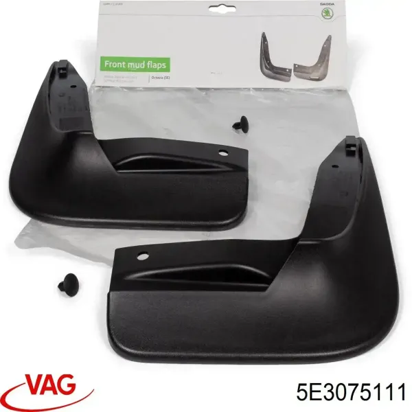 Protetores de lama dianteiros, kit Skoda Octavia IV A8