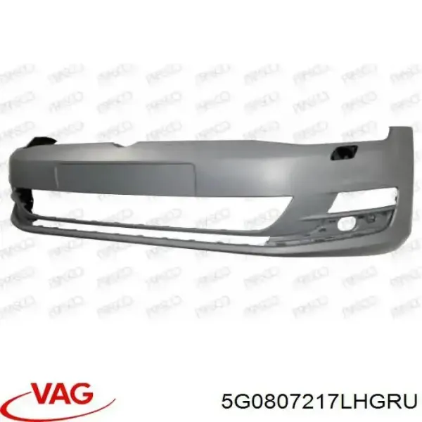 Pára-choque dianteiro 5G0807217LHGRU VAG