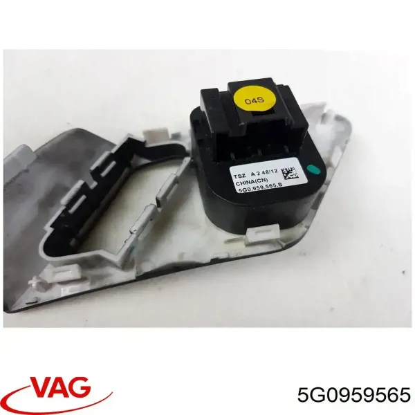 Unidade de controlo dos espelhos de retrovisão, na porta 5G0959565 VAG