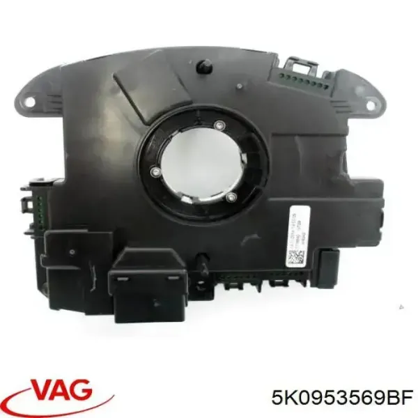 Anel AIRBAG de contato, cabo plano do volante 5K0953569BF VAG