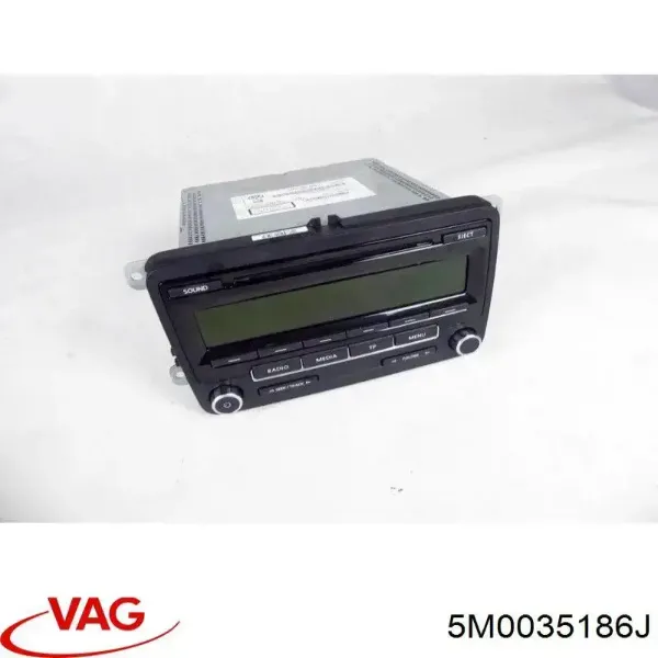 5M0035186J VAG Aparelhagem de som (rádio AM/FM), universal