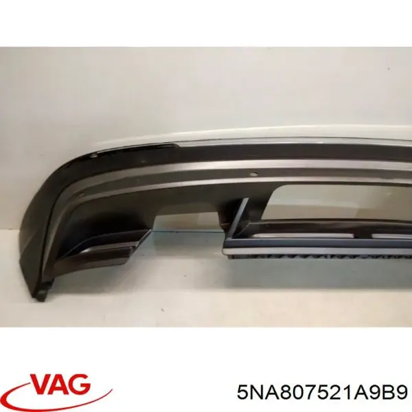 Pára-choque traseiro 5NA807521A9B9 VAG