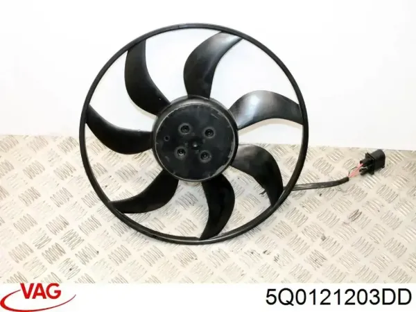 Ventilador elétrico de esfriamento montado (motor + roda de aletas) 342805 Kale