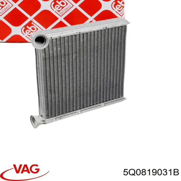 Radiador de forno (de aquecedor) VAG 5Q0819031B preço, a partir de
