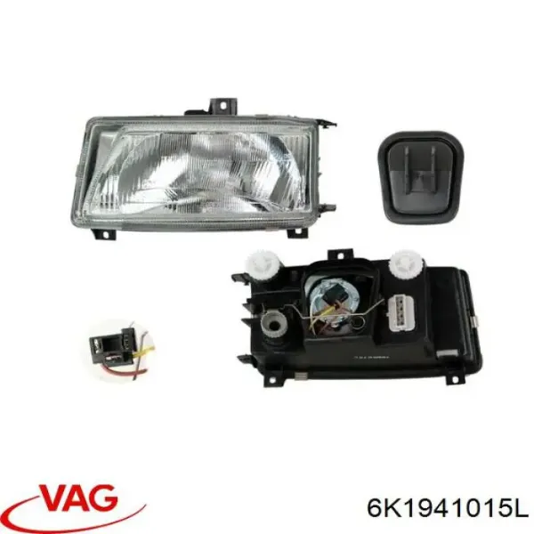 Luz esquerda 6K1941015L VAG