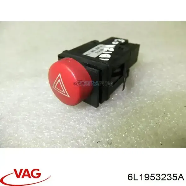 Botão de ativação do sinal de emergência Seat Ibiza III