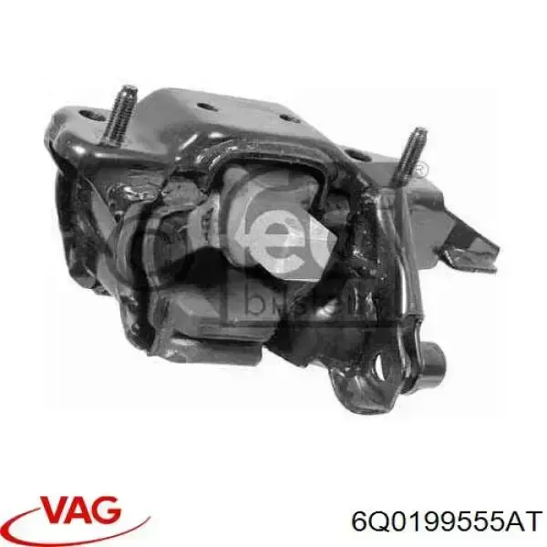 Coxim (suporte) esquerdo de motor VAG 6Q0199555AT preço, a partir de