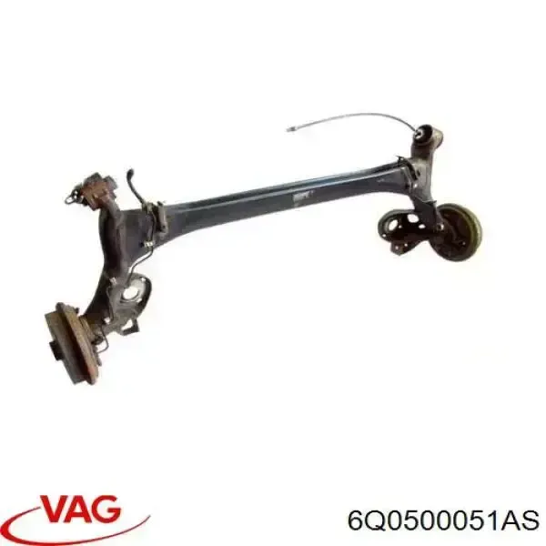 Viga de suspensão traseira (plataforma veicular) Seat Cordoba 6L2