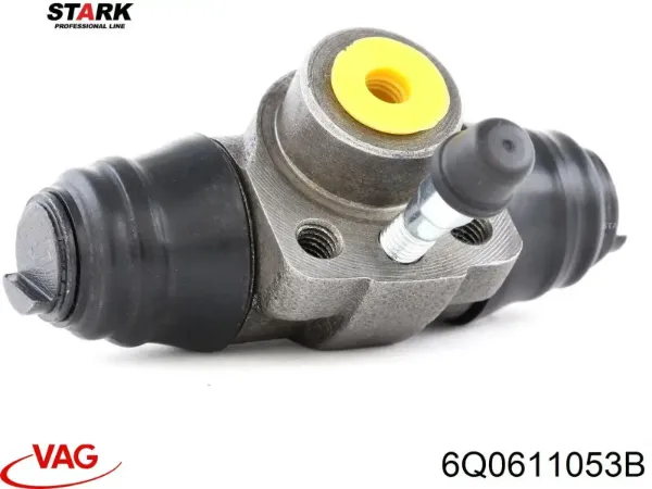 Compre 6Q0611053B VAG Cilindro traseiro do freio de rodas de trabalho