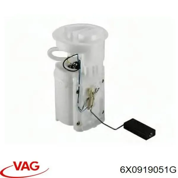 Módulo de bomba de combustível com sensor do nível de combustível 6X0919051G VAG