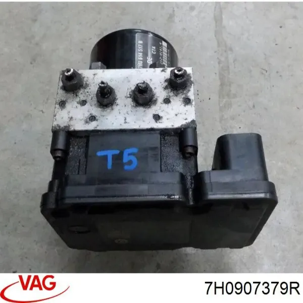 Unidade hidráulico de controlo ABS 7H0907379R VAG