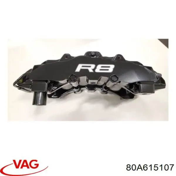 Suporte do freio dianteiro esquerdo 80A615105AB VAG