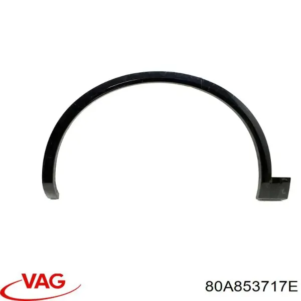 Expansor (placa sobreposta) de arco do pára-lama dianteiro esquerdo 30853297 AND