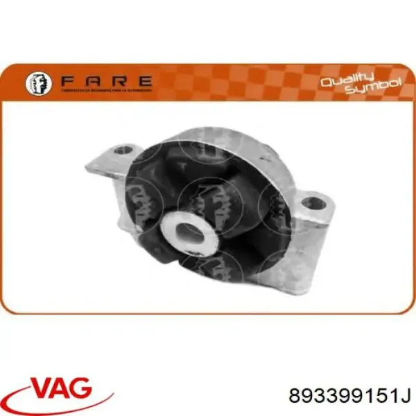 Coxim de transmissão (suporte da caixa de mudança) Audi 80 B3