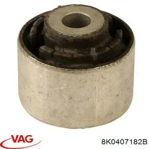 Bloco silencioso dianteiro do braço oscilante inferior VAG 8K0407182B preço, a partir de
