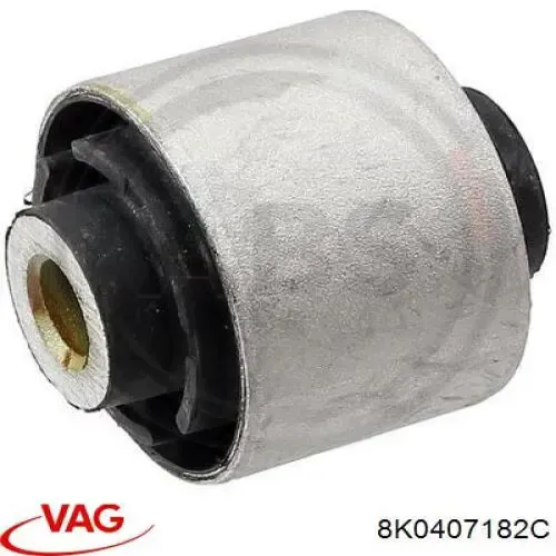 Bloco silencioso dianteiro do braço oscilante inferior VAG 8K0407182C preço, a partir de