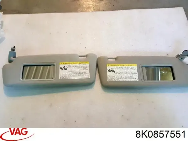 Pala contra o sol para Audi A4 B8 8K2
