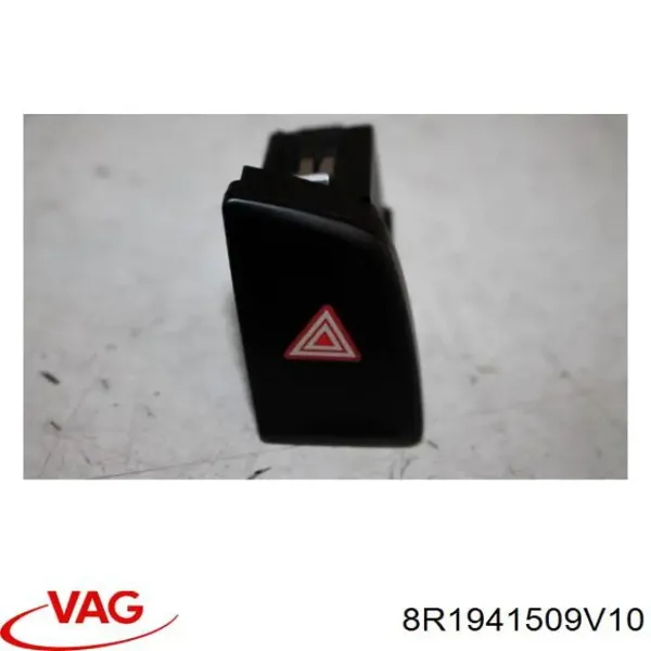 Botão de ativação do sinal de emergência Audi Q5 8RB