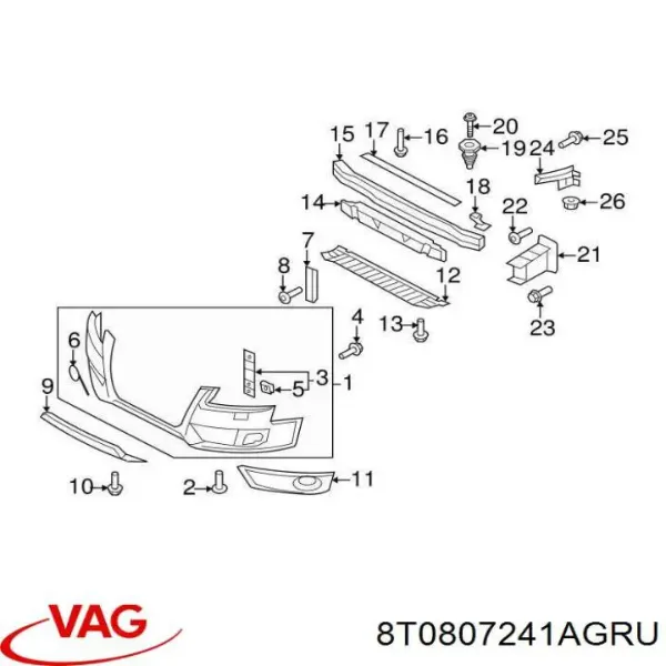  8T0807241A VAG
