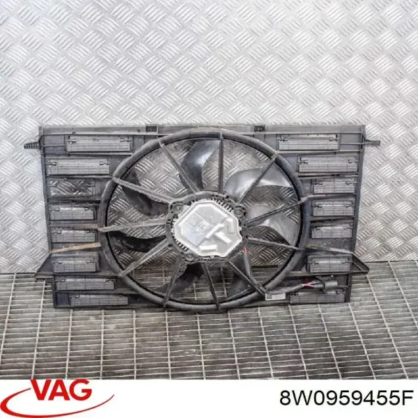 Ventilador elétrico de esfriamento montado (motor + roda de aletas) 0530140053 Depo/Loro/Abakus