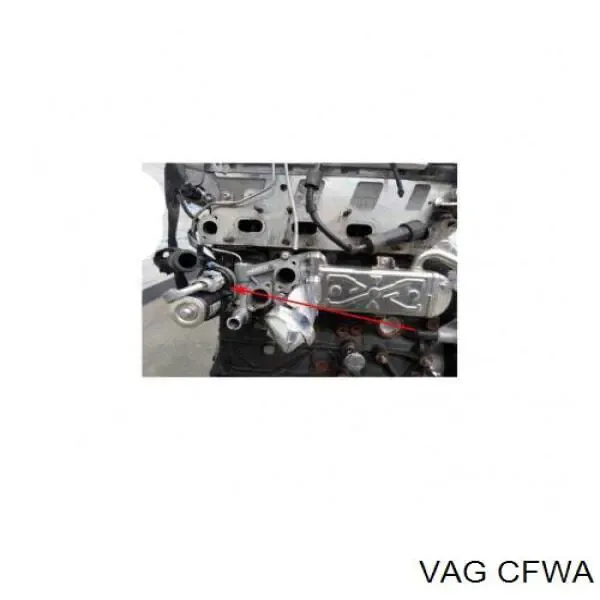 Motor montado CFWA VAG