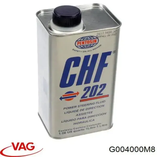 G004000M8 VAG Fluido da Direção hidrâulica assistida
