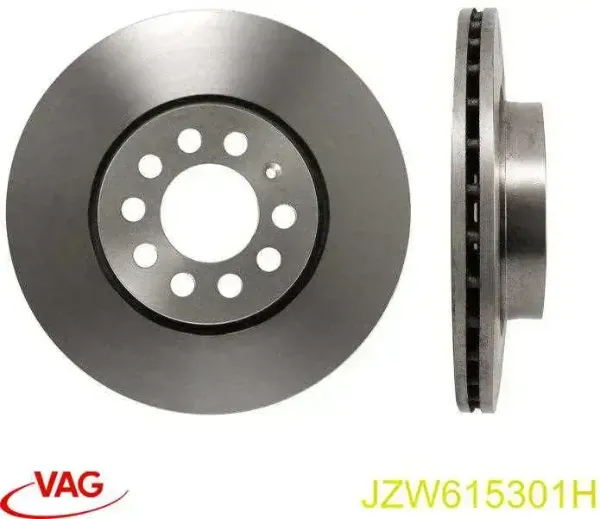 JZW615301H VAG Disco do freio dianteiro