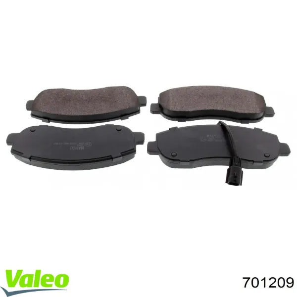 Radiador de esfriamento de motor 701209 VALEO