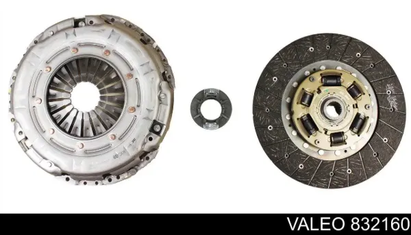 Kit de embraiagem (3 peças) 832160 VALEO