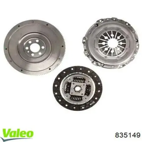 Kit de embraiagem (3 peças) 835149 VALEO