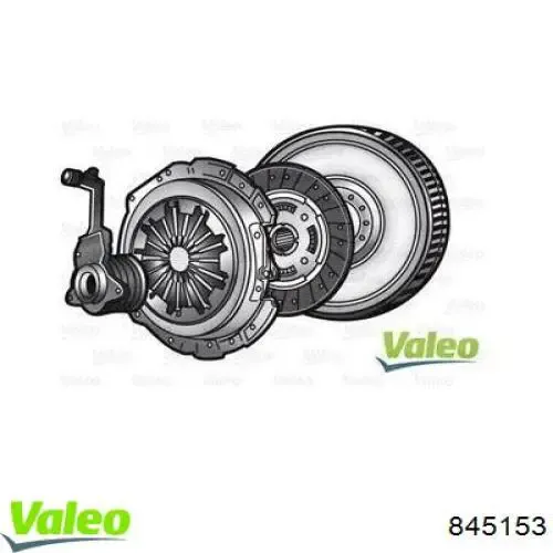 Kit de embraiagem (3 peças) 845153 VALEO