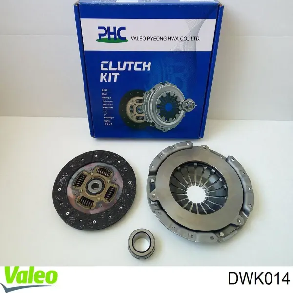Kit de embraiagem (3 peças) DWK014 VALEO