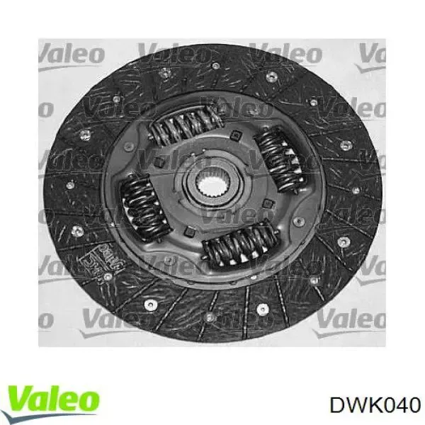 Kit de embraiagem (3 peças) DWK040 VALEO