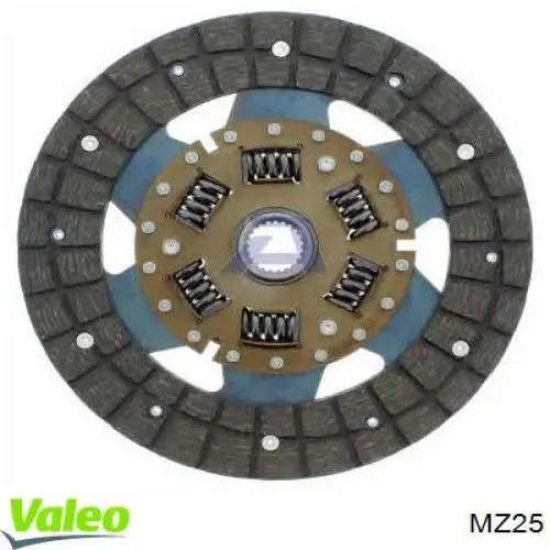 Disco de embraiagem MZ25 VALEO