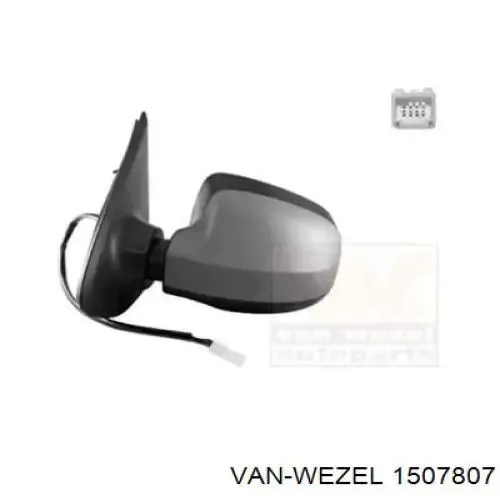 Espelho de retrovisão esquerdo 54311294 Jumasa