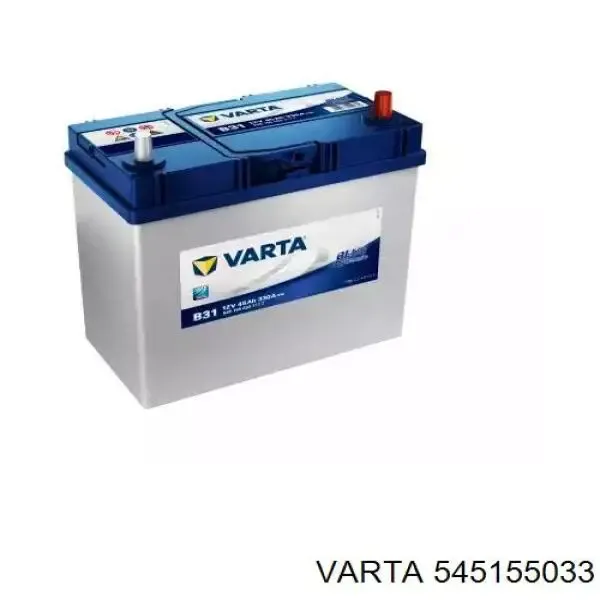 Bateria recarregável (PILHA) 545155033 Varta
