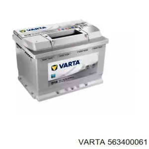 Bateria recarregável (PILHA) 563400061 VARTA