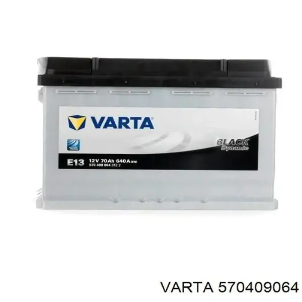 Bateria recarregável (PILHA) 570409064 Varta