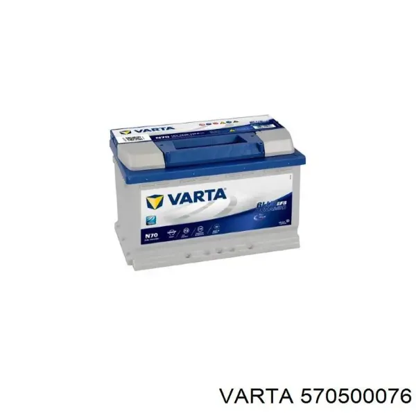 Bateria recarregável (PILHA) 570500076 Varta
