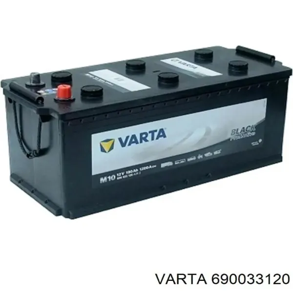 Bateria recarregável (PILHA) 690033120 Varta