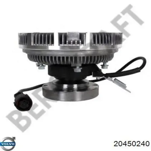 Acoplamento viscoso de ventilador de esfriamento 20450240 Volvo