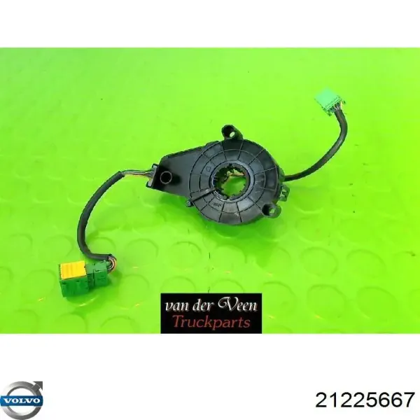 Anel AIRBAG de contato, cabo plano do volante 21225667 Volvo