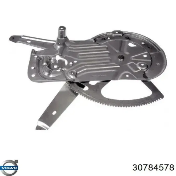 Mecanismo de acionamento de vidro da porta dianteira esquerda Volvo S60 I