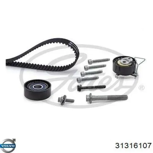 Rolo de reguladora de tensão da correia do mecanismo de distribuição de gás 31493093 Volvo