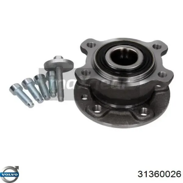 Cubo traseiro 31360026 Volvo
