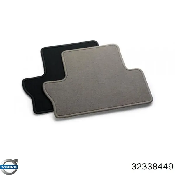 Tapetes dianteiros + traseiros, kit 32261235 Volvo