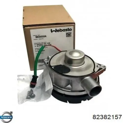 Ventilador elétrico de aquecedor autônomo 9034039A Webasto